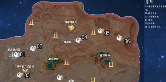 《幻塔》中的宝箱位置攻略。