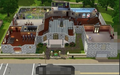 怎样在模拟人生3中建立一座豪宅？