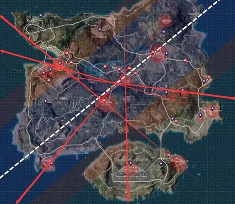 如何在绝地求生中应对拥挤的热点区域？