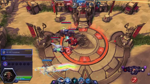 《风暴英雄》中的竞技场模式玩法解析。