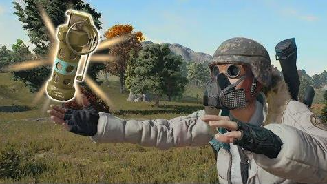 如何在绝地求生中应对敌人的闪光弹？