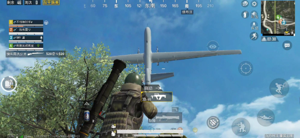 如何在绝地求生中应对敌人的无人机？