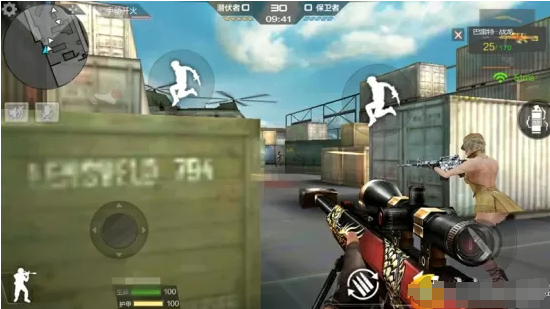 穿越火线游戏中如何应对敌人的伏击？