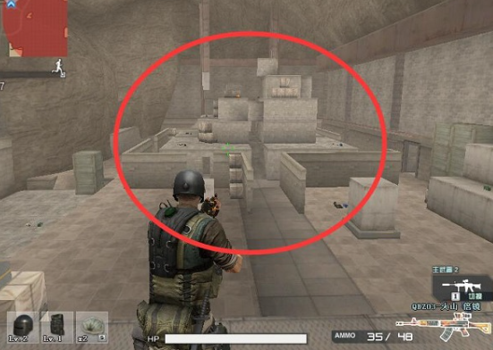 穿越火线游戏中如何应对敌人的高地控制？