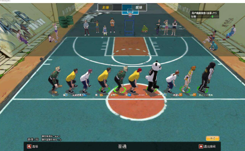 《街头篮球》中的球场策略指南