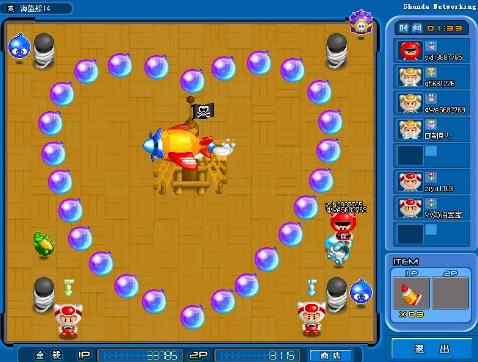 泡泡堂游戏队友合作策略