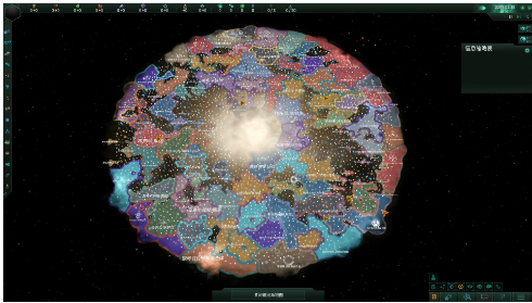 群星游戏星系控制的竞争