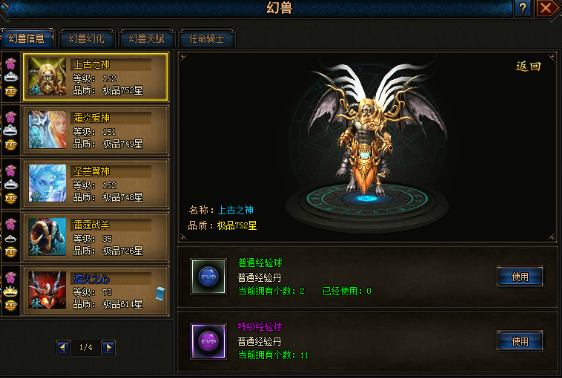 如何了解《魔域》中的幻兽系统？