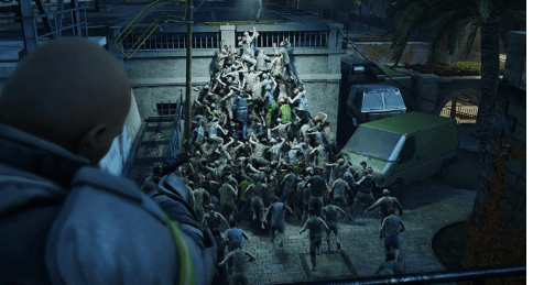 如何应对《僵尸世界大战》游戏中大规模僵尸潮的袭击？