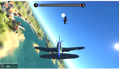 如何在战地模拟器游戏中避免敌方的空袭？