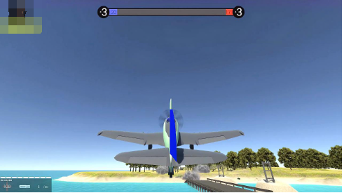 战地模拟器游戏中的飞行器如何进行战斗？