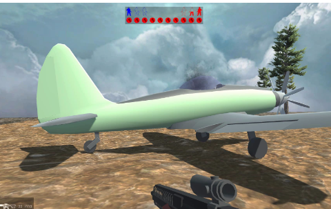 如何在战地模拟器游戏中击败敌人的飞行器？
