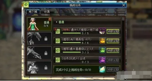 地下城勇士游戏的副本挑战指南。