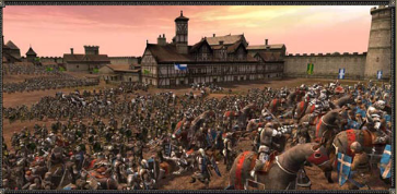 《中世纪2：全面战争》游戏中是否有城堡和堡垒战斗？