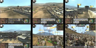 《中世纪2：全面战争》中的城市建筑有哪些不同类型？