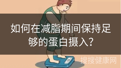 如何在减脂期间保持足够的蛋白摄入？