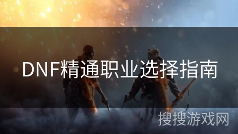 DNF精通职业选择指南