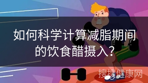 如何科学计算减脂期间的饮食醋摄入？