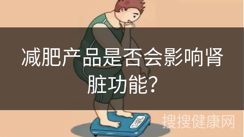 减肥产品是否会影响肾脏功能？