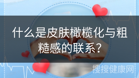 什么是皮肤橄榄化与粗糙感的联系？