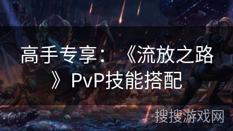 高手专享：《流放之路》PvP技能搭配