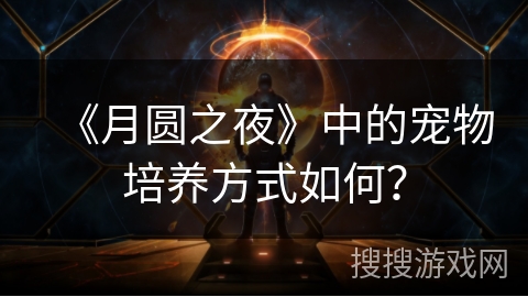 《月圆之夜》中的宠物培养方式如何? 《月圆之夜》中的宠物培养方式如何?