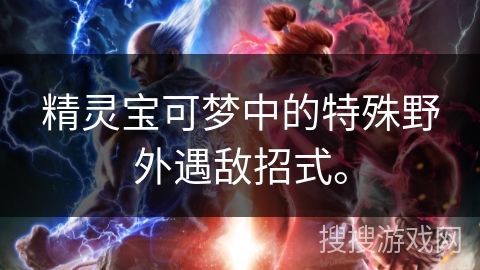 精灵宝可梦中的特殊野外遇敌招式。