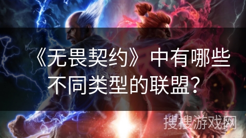 《无畏契约》中有哪些不同类型的联盟？