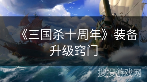 《三国杀十周年》装备升级窍门