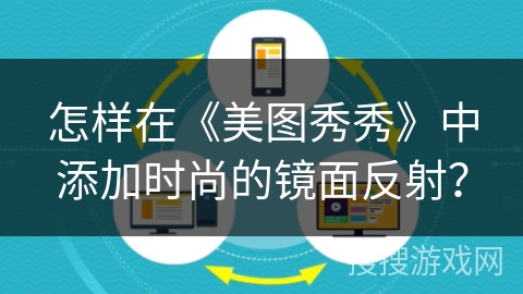 怎样在《美图秀秀》中添加时尚的镜面反射？