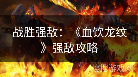 战胜强敌：《血饮龙纹》强敌攻略