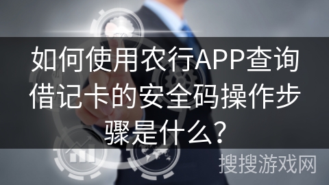 如何使用农行APP查询借记卡的安全码操作步骤是什么？