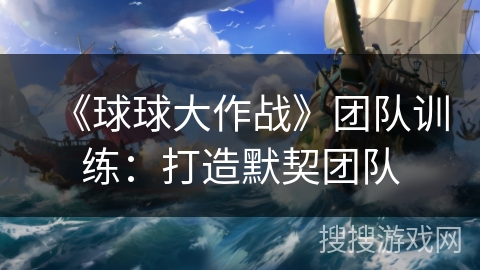 《球球大作战》团队训练：打造默契团队