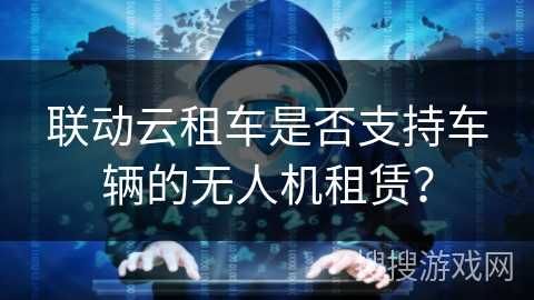 联动云租车是否支持车辆的无人机租赁？