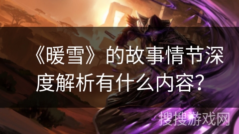 《暖雪》的故事情节深度解析有什么内容？