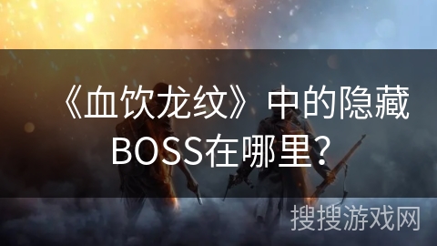 《血饮龙纹》中的隐藏BOSS在哪里？