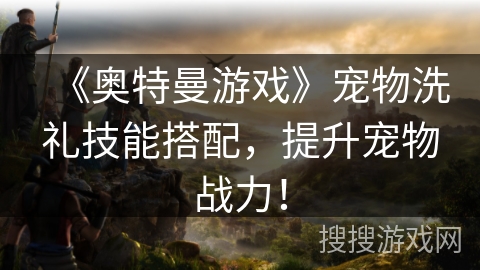 《奥特曼游戏》宠物洗礼技能搭配,提升宠物战力! 《奥特曼游戏》宠物洗礼技能搭配,提升宠物战力!