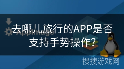 去哪儿旅行的APP是否支持手势操作？