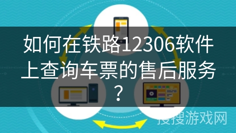 如何在铁路12306软件上查询车票的售后服务？