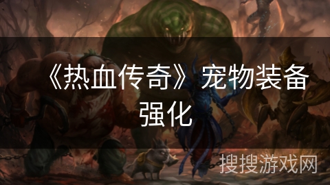 《热血传奇》宠物装备强化