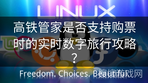 高铁管家是否支持购票时的实时数字旅行攻略？