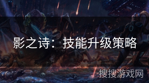 影之诗：技能升级策略