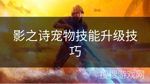 影之诗宠物技能升级技巧 影之诗宠物技能升级技巧