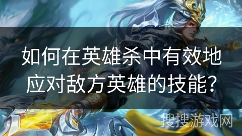 如何在英雄杀中有效地应对敌方英雄的技能？