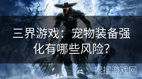 三界游戏：宠物装备强化有哪些风险？