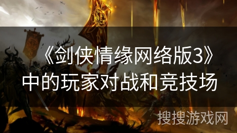 《剑侠情缘网络版3》中的玩家对战和竞技场