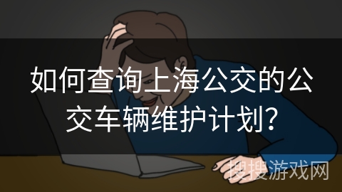 如何查询上海公交的公交车辆维护计划？