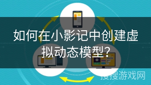 如何在小影记中创建虚拟动态模型？