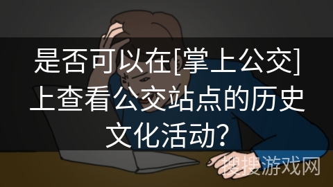 是否可以在[掌上公交]上查看公交站点的历史文化活动？