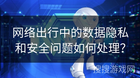 网络出行中的数据隐私和安全问题如何处理？